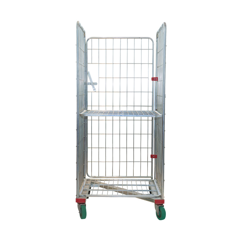 Z-formet sink mobil rullecontainerburvogn